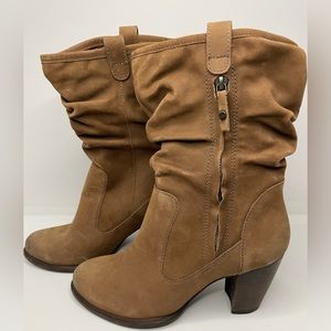 - Tan UGG boots